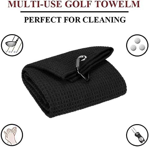 The All Inclusive - Towel, Golf Club, Divot tool set
