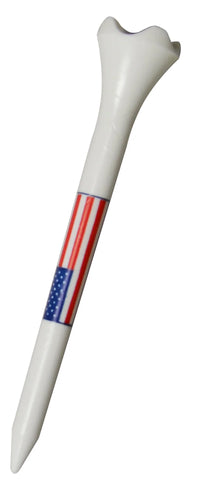 AMERICAN FLAG Golf Tee's, 2.75