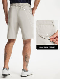 Quick Dry Dress Shorts w/Zipper Pocket