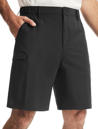 Quick Dry Dress Shorts w/Zipper Pocket