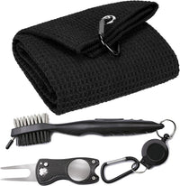 The All Inclusive - Towel, Golf Club, Divot tool set