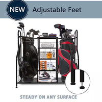 Garage Organizer for Golf Gadgets, Golf Bag and Golf Accessories