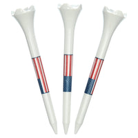 AMERICAN FLAG Golf Tee's, 2.75